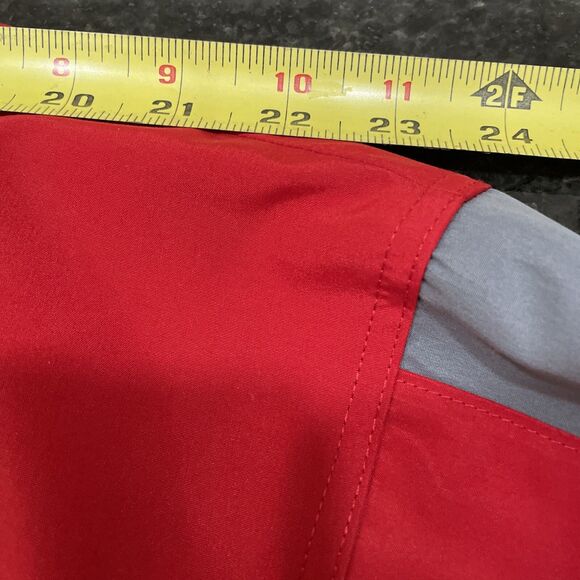 KA Apparel TEAM Alabama “A” Crimson Tide Red/Gray Windbreaker Pullover Mens LG - Picture 11 of 16